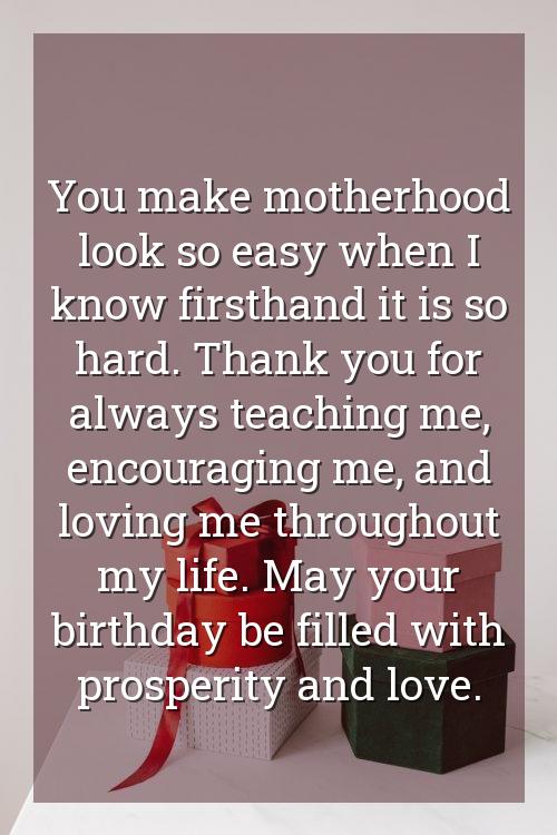 CuteBirthday Wishes for Momfrom Son